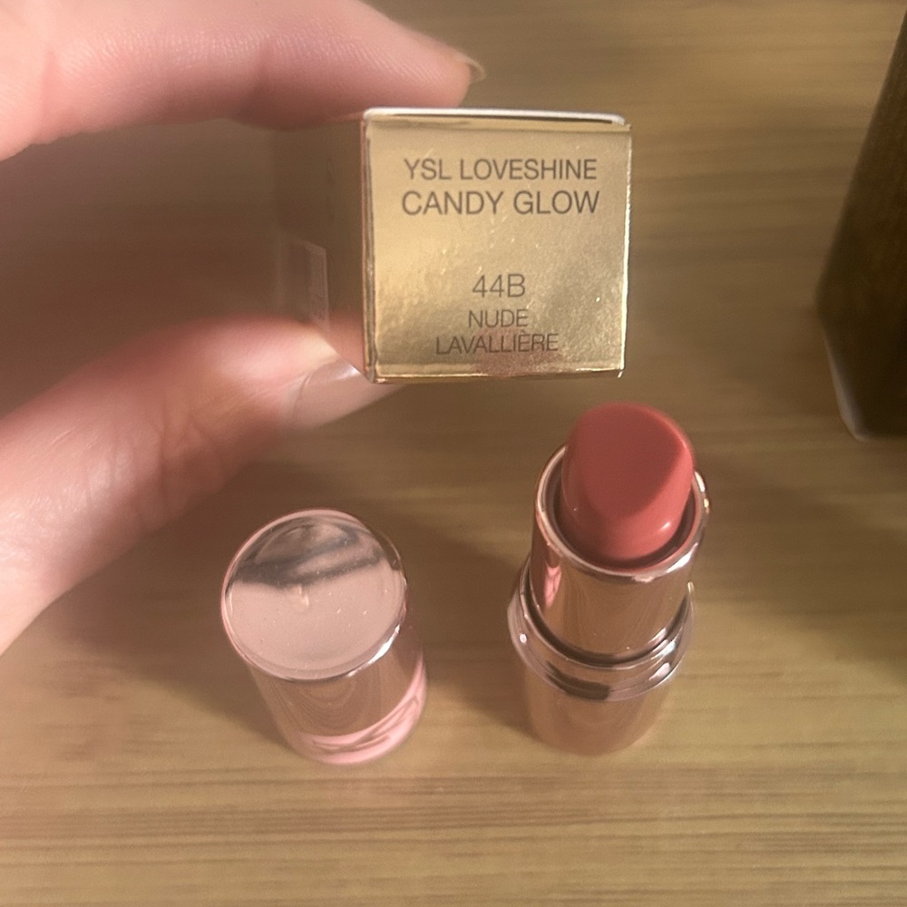 New Yves Saint Laurent Lipstick Gloss Mascara Travel Set - Neutral Nude Shades - Picture 3 of 14